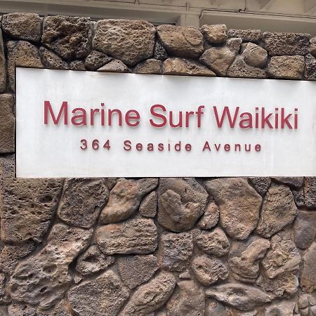 Marine Surf Aparthotel Honolulu Exterior photo