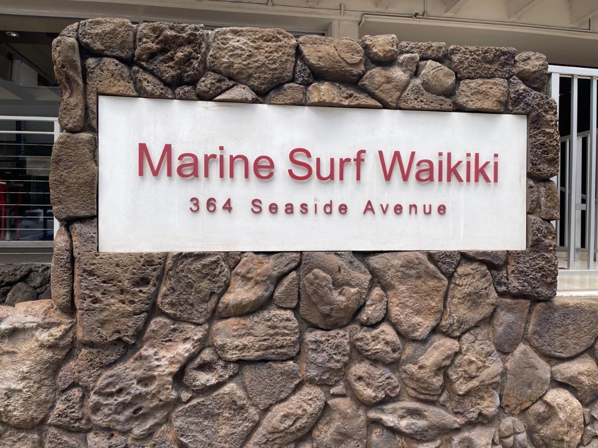 Marine Surf Aparthotel Honolulu Exterior photo